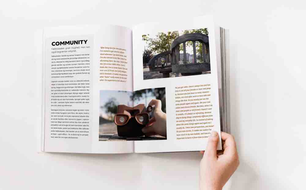 Gestalt – Digital Magazine visual design project image 3